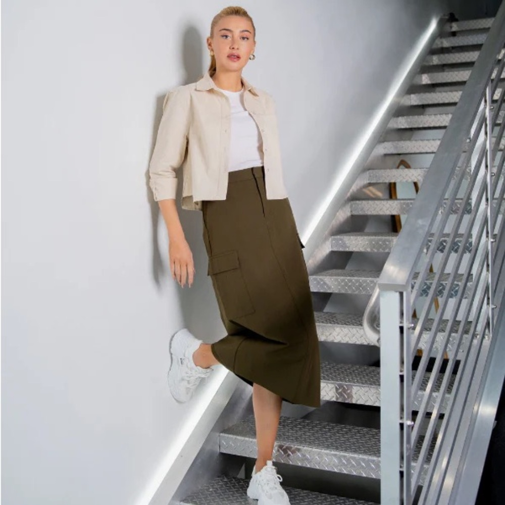 Luum Harper Skirt Olive